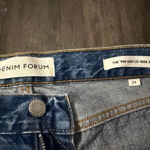 Denim Forum 90’s Iggy low rise baggy jeans size 24